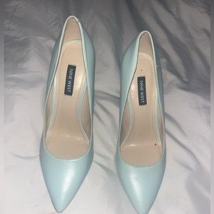 🪺 Robin’s Egg Blue🪺 Nine West Pumps